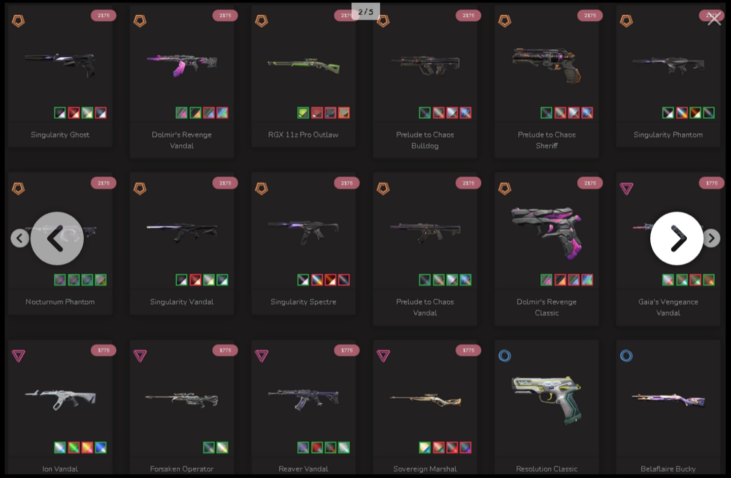 EU | 🤟Plat 2 , 💥VCT 2025 +💥Many knives💥 + 💥Many donated skins💥